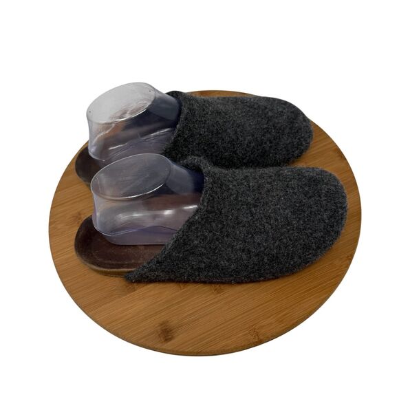 Jenni Kayne Gray Wool Mules - Picture 2 of 8